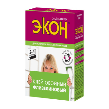 Клей для обоев флизелиновый 200г. "ЭКОН" 2077903 (Хенкель)*1/24