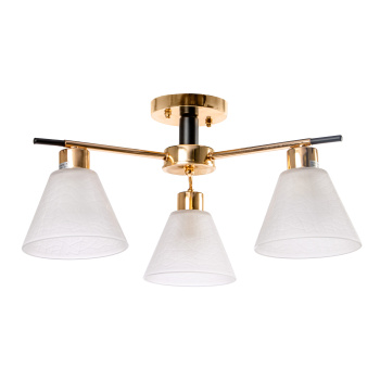 Люстра 09112-3.3-03 FG+BK 40Вт S=18м2    *2