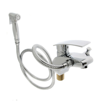 Смеситель для биде Potato P1235, рычажный, гигиеническая лейка