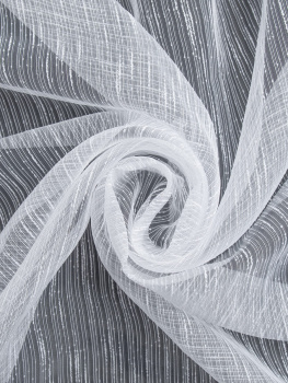 Тюль Дождик 300*270см органза белый арт. RR 4ML RAIN Organza-01 ut  Amore Mio *1