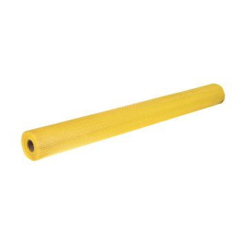 Сетка фасадная 1х20 м 4WALLS SMF114T, 5х5 мм, 120 г/м², желтая