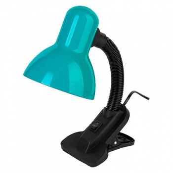 Светильник настольн. GENERAL GTL-024-60-220 60Вт Е27 (прищепка) зеленый 800124 *1/24