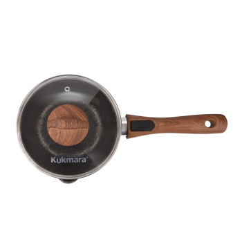 Кастрюля алюмин. антипригарная "Kukmara" "Granit ultra" original 1,5л съмн.Руч. Ст.кр. кго0156а *1/3