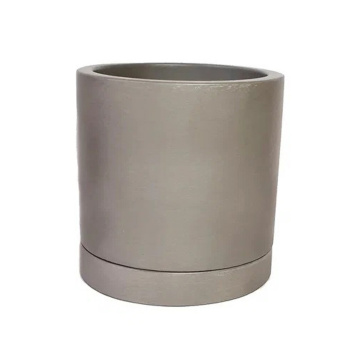 Кашпо гипсовое "Лаунж" 1,38л d верха 145мм h125мм с поддоном Серый ("VipSet") *3 Кашпо гипсовое "Лаунж" 1,38л d верха 145мм h125мм с поддоном Серый ("VipSet") *3