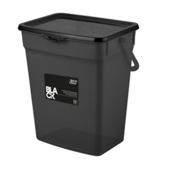 Контейнер для хранения пластм. "Black" 6л 244х180х255мм SC140710621*1/10