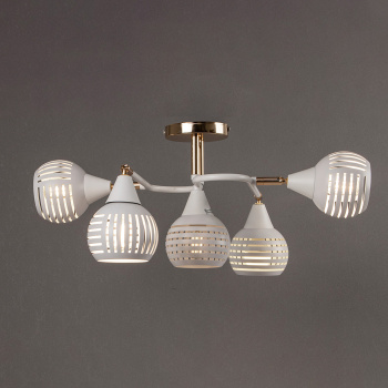 Люстра 70059-3.3-05 FG+WH Е14 S=30м2  *2