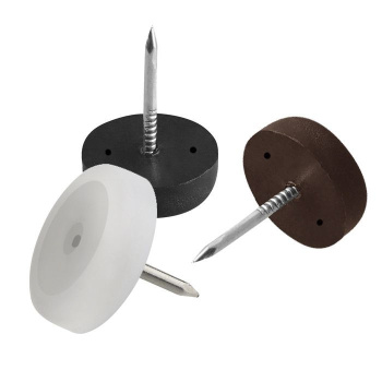 Подпятник мебельный прозрачный гвоздь комлект 10шт.*10