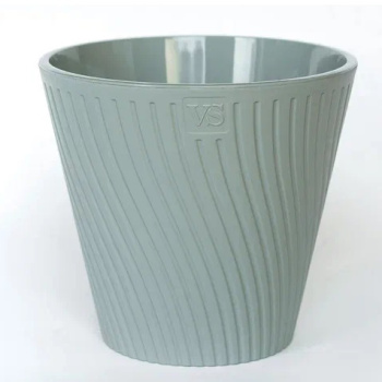 Кашпо пластм. "Луи" 2,7л d верха 180мм h166мм со вставкой Серый AML-2,7-03 ("VipSet") *1/12 Кашпо пластм. "Луи" 2,7л d верха 180мм h166мм со вставкой Серый AML-2,7-03 ("VipSet") *1/12