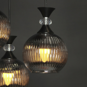 Люстра N5578/3H 3*40W  E27 (d-450; h-300/h800)  VERNER LIGHTING *1