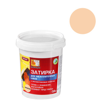 Затирка акриловая для швов 0.8 кг КОЛЛЕКЦИЯ, карамель