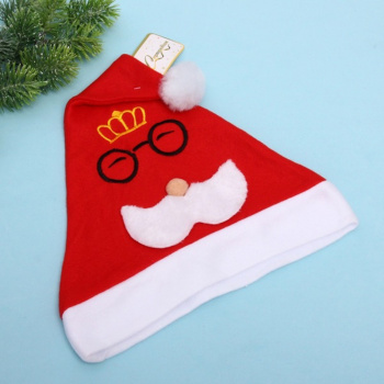 Колпак новогодний Серпантин «Зимний король», красный