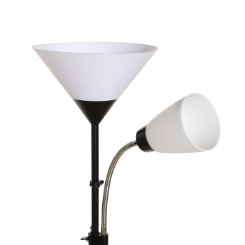 Торшер 03940-0.6-02 BK Е27 40Вт (основание+абажур)  *1/4