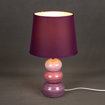 Лампа настольная 33833 Purple Е27 40Вт S=2м2  *1/4