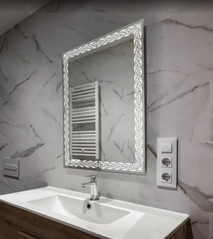 Зеркало МЗ "Калиф" 600*800  (LED-подсветка) *1/10***