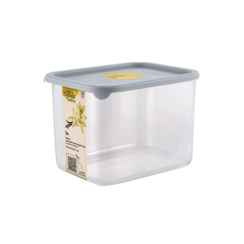 Банка для продуктов пластм. "Vanilla" 1л 140x105x97мм Трюфель SE168110025 "Sugar&Spice" *1/16