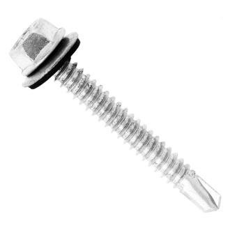 Саморезы кровельные BROZEX 6,3*32 цинк (2500шт) промтара к *1