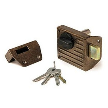 Замок накладной Зенит-Авто, цвет бронза