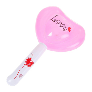 Игрушка надувная со звуком «Сердце», 55 см, звук, свет