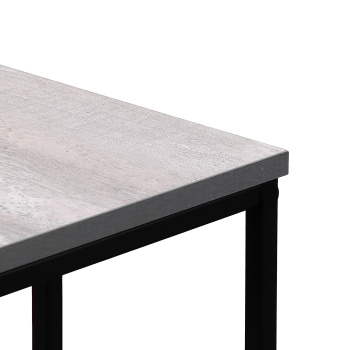 яяяСтолик журнальный приставной к дивану БЕТОН ПАЙН темный *1 яяяСтолик журнальный приставной к дивану БЕТОН ПАЙН темный *1