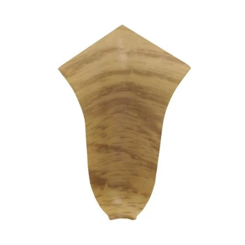 Угол внутренний T.plast, 58 мм, 058 ясень натуральный, 2 шт.