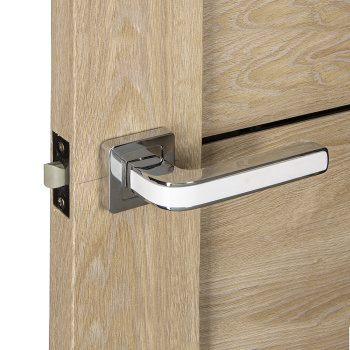 Дверное полотно остекленное Двери Гуд КЛ7/1, 2000х800х37 мм, дуб светлый