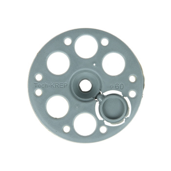 Шайба рондоль D60 Tech-KREP, для теплоизоляции, полипропилен, 100 шт.