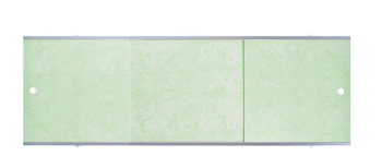 Экран под ванну "Универсал-Премиум" (АЛЮМ. РАМА) ЗЕЛЕНЫЙ 1,48м *2