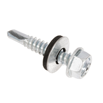 Саморезы кровельные BROZEX пакет 6,3*32 (10шт) *10/100