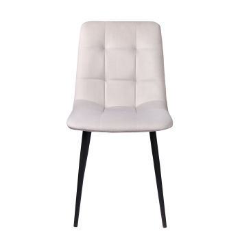 Стул FORPOST Тиффани, 43x84x37 см, велюр конфетти сильвер, серый Стул FORPOST Тиффани, 43x84x37 см, велюр конфетти сильвер, серый