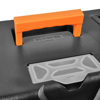 Ящик д/инструмента пластм. "Blocker Master 24" черный/оранжевый BR6006ЧРОР *1/4