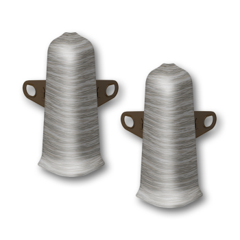 Угол наружный IDEAL Deconika, 55 мм, 210 дуб пепельный, 2 шт.