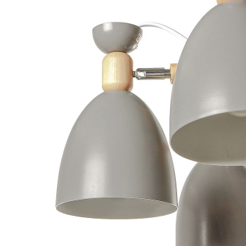 Люстра 10911/6WD+GR GR+WT Е27 6*60W S=13м2 *1