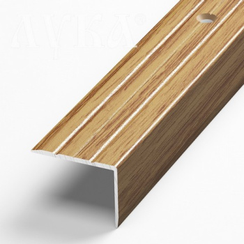 Порог-угол внешний 24х18х1800 мм Лука ПУ 03, дуб универсальный