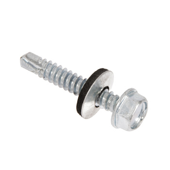 Саморезы кровельные BROZEX 6,3*38 цинк (2000шт) промтара к *1