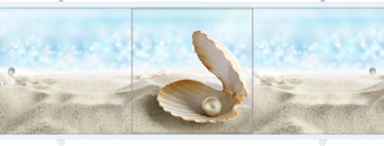 Экран под ванну "Премиум Арт" Жемчужина 1,48м *2