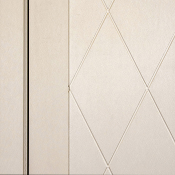 Дверное полотно глухое BROZEX-WOOD Estetica 301, 2000х700х40 мм, шелкография жемчужная