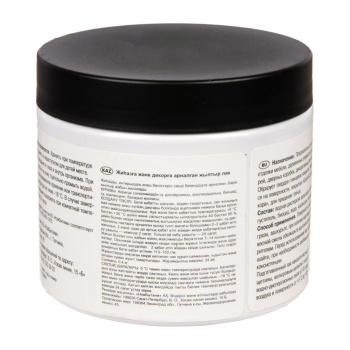 Лак акриловый для мебели и декора глянцевый 0,4 кг  Новбытхим  *1/6