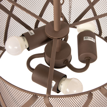 Люстра IL1023-3PC-05 COFFE 40Вт Е27 S=18м2  *1 Люстра IL1023-3PC-05 COFFE 40Вт Е27 S=18м2  *1