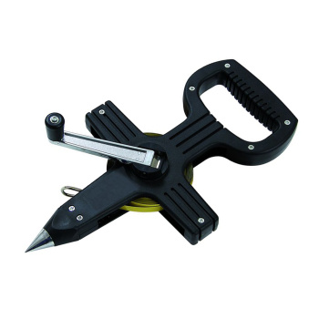 Рулетка 50м пластм.корпус геодезийная стальн.лента T4P (арт.2502150) *1/10