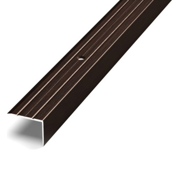 Порог-угол внешний 24х18х900 мм Лука ПУ 03, дуб венге