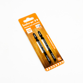 Пилки для лобзика по дереву 100мм шаг4,0мм фигурный рез (2шт) T244D арт.37102444 Bohrer *10/100/600 Пилки для лобзика по дереву 100мм шаг4,0мм фигурный рез (2шт) T244D арт.37102444 Bohrer *10/100/600